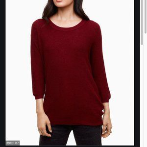 Aritzia Wilfred Balzac Silk Cashmere Sweater Med